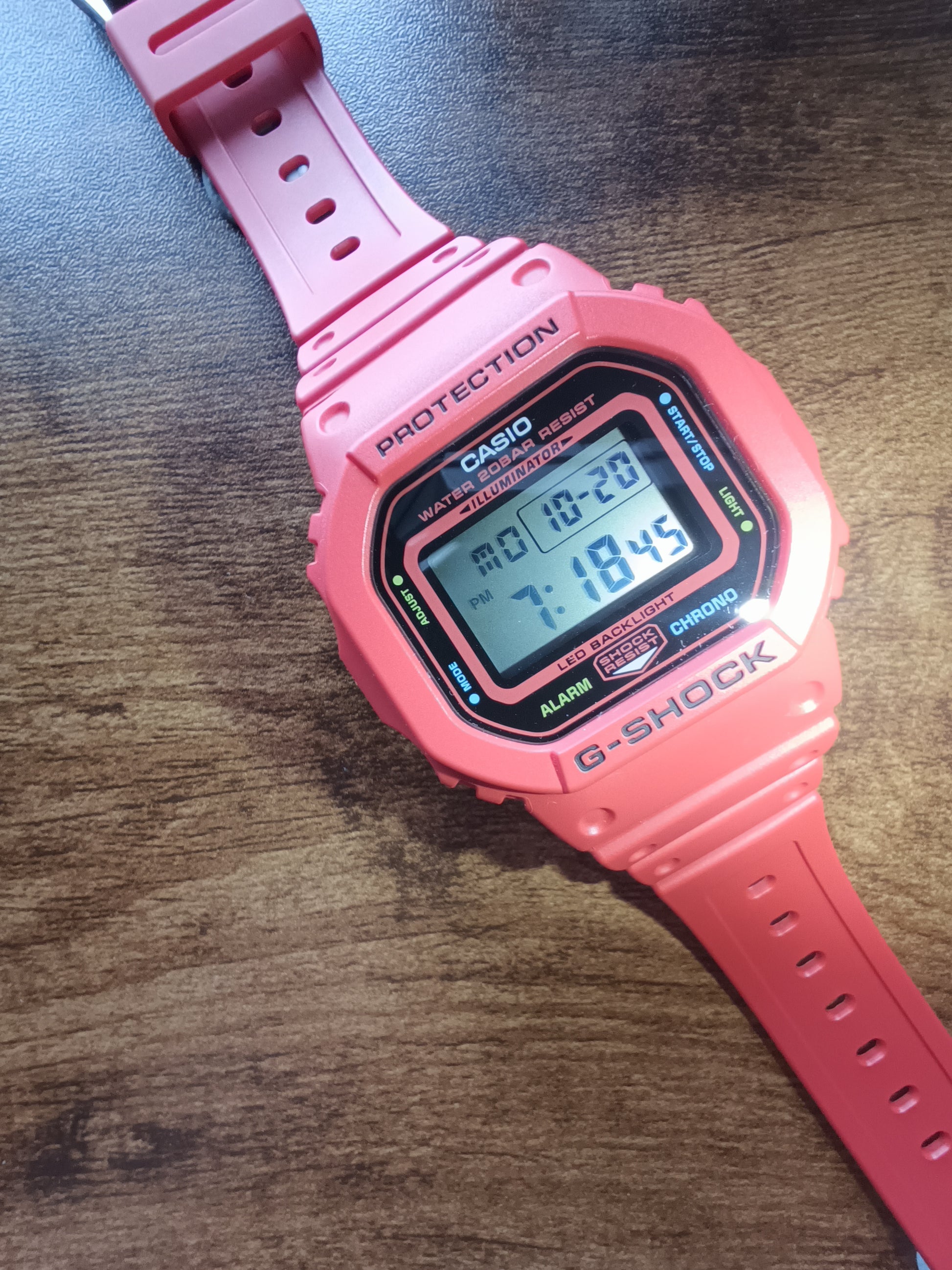 Casio G-SHOCK DW-5600EP-4ER Red Strap Watch