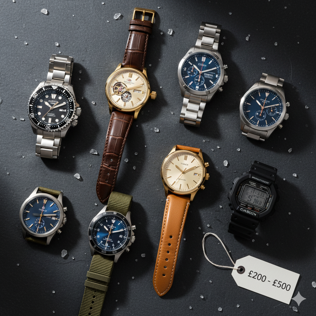 Stepping Up Your Wrist Game: The Best Watches You Can Buy for £200 to £500