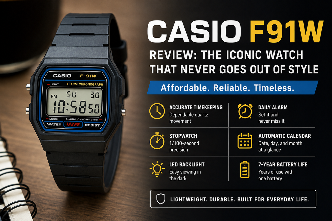 Casio F91W Review: Why This Iconic Digital Watch Is Still One of the Best Budget Watches