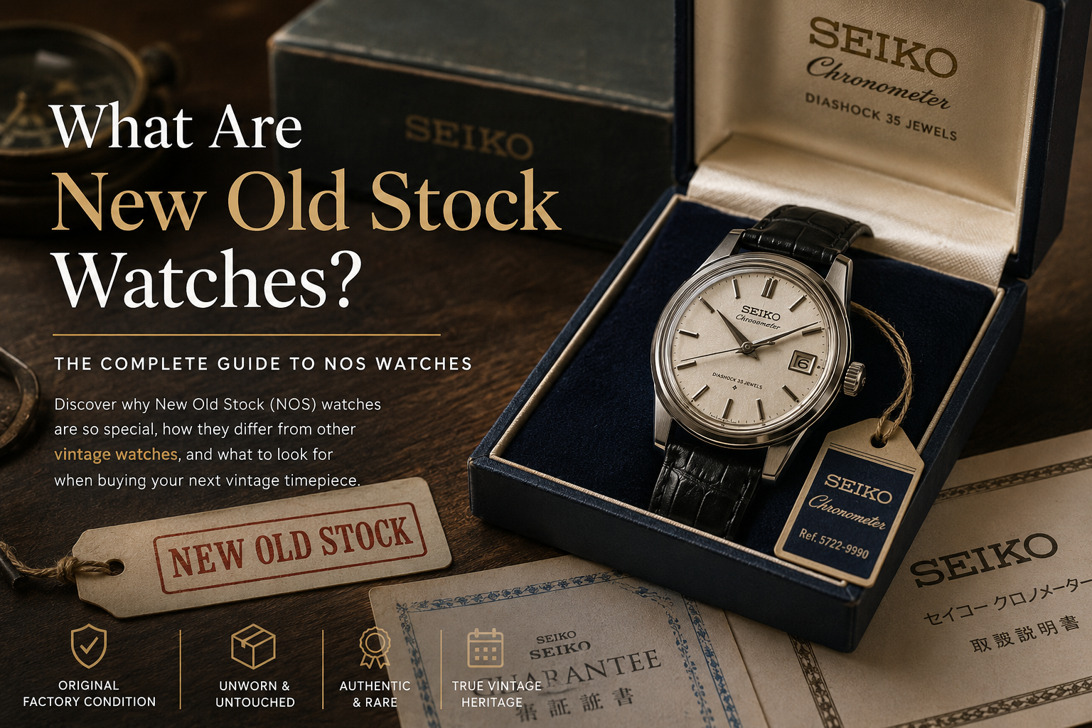 What Are New Old Stock Watches? A Complete NOS Guide