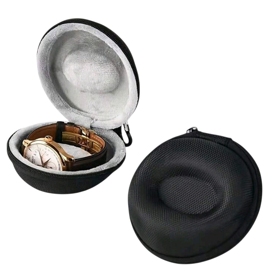 Single watch travel pouch