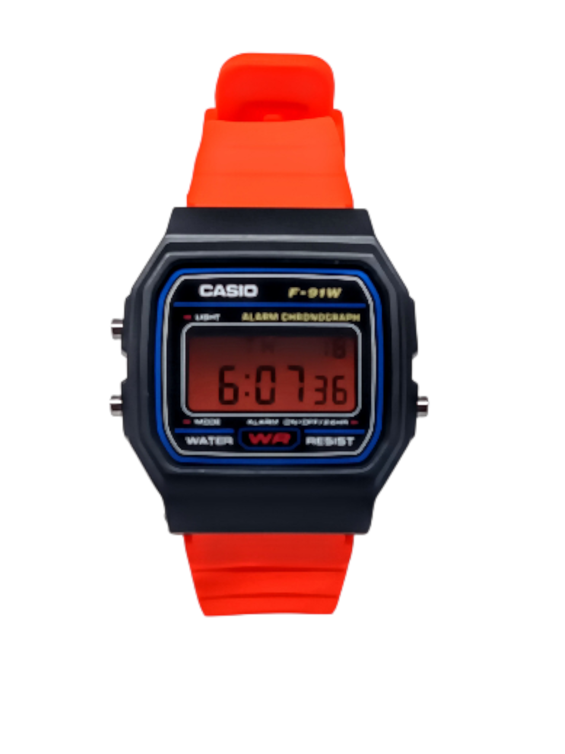 Casio F-91W Red Mod
