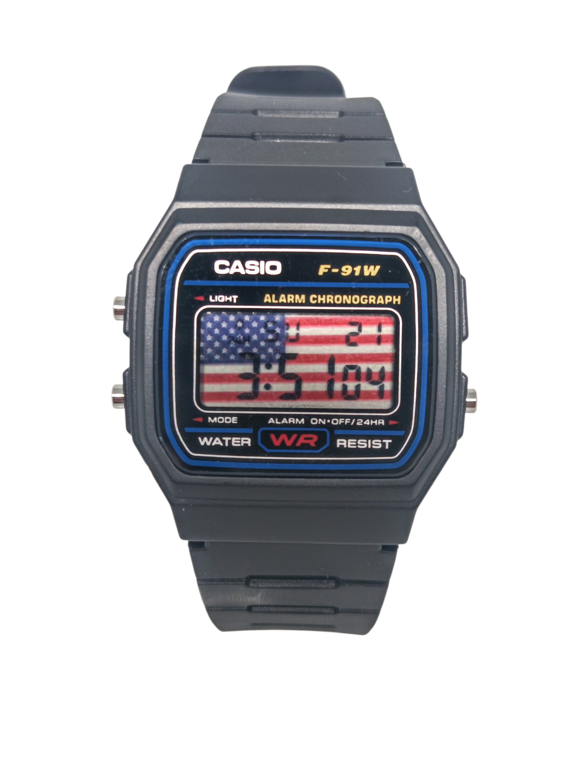 Casio F-91W USA Mod