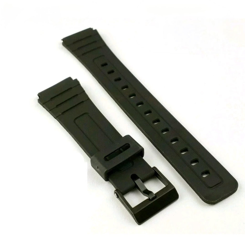 Replacement strap for Casio F-91 (Black)