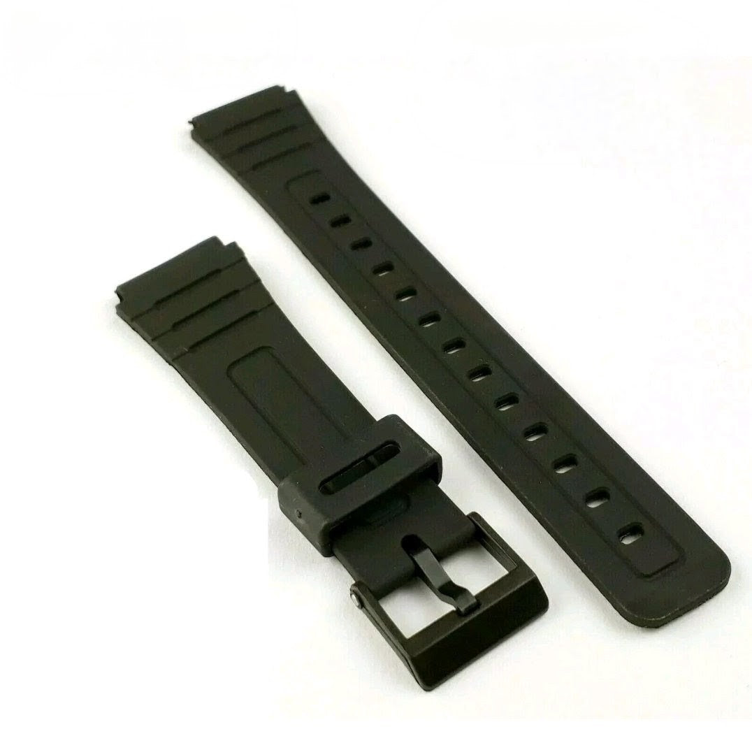 Replacement strap for Casio F-91 (Black)