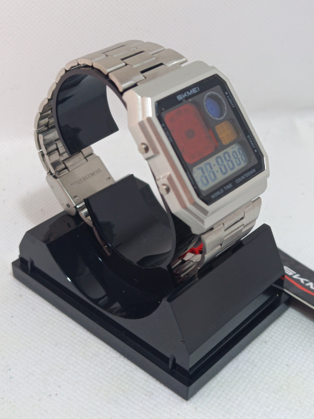 Skmie 2353 mens watch sliver with primary screen mod