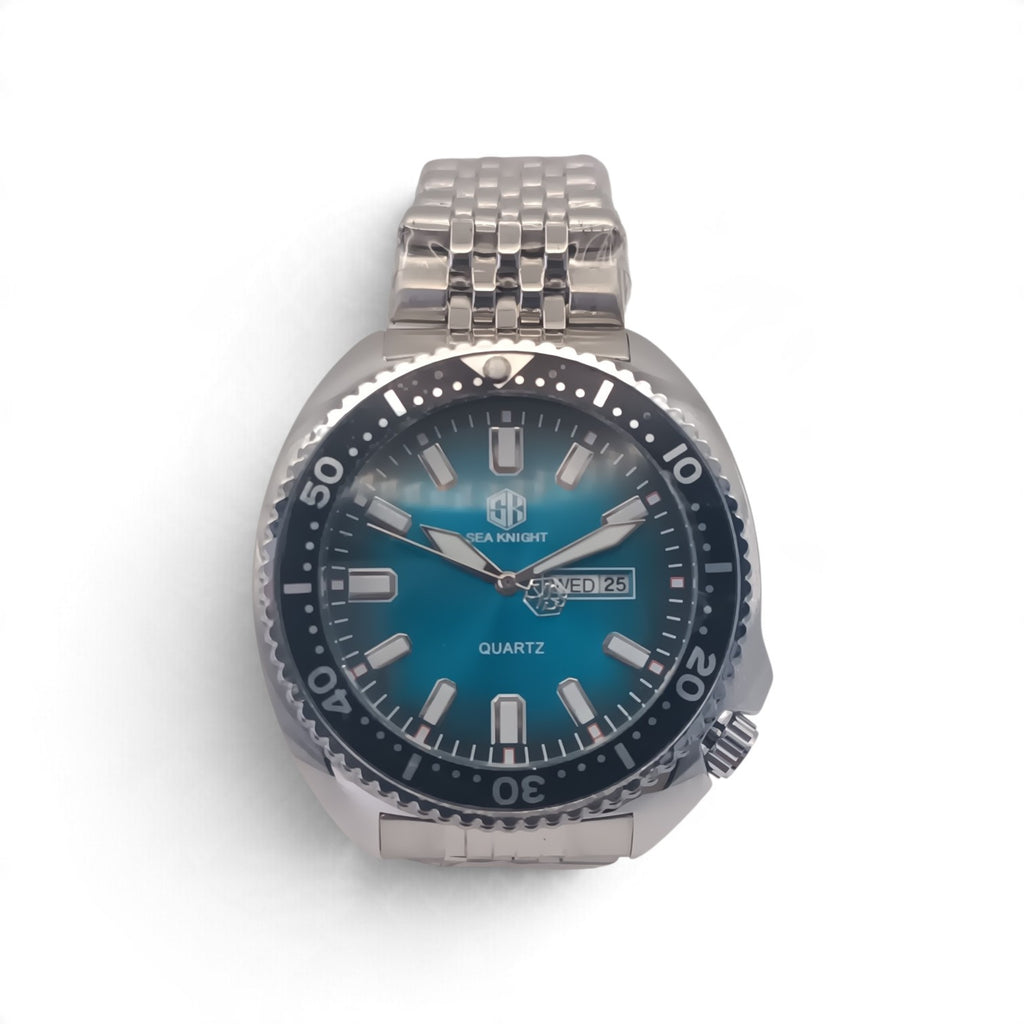 Sea Knight Quartz Mens Diver Day/Date 42mm