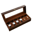 Watch Storage Box Watch Display Case 6 slot