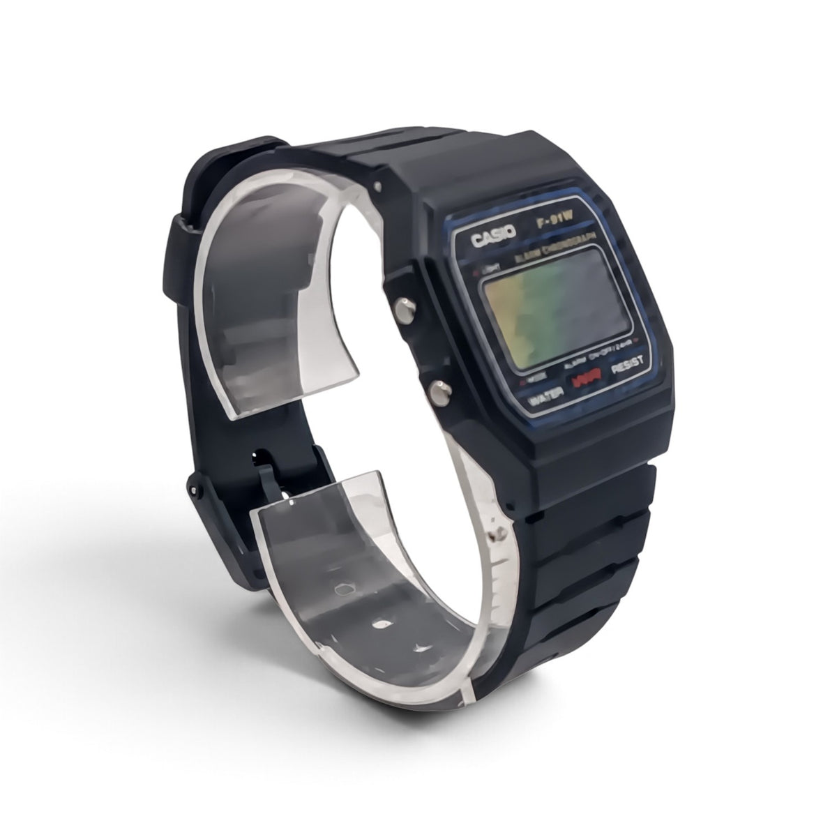 Casio F-91W Rainbow Mod