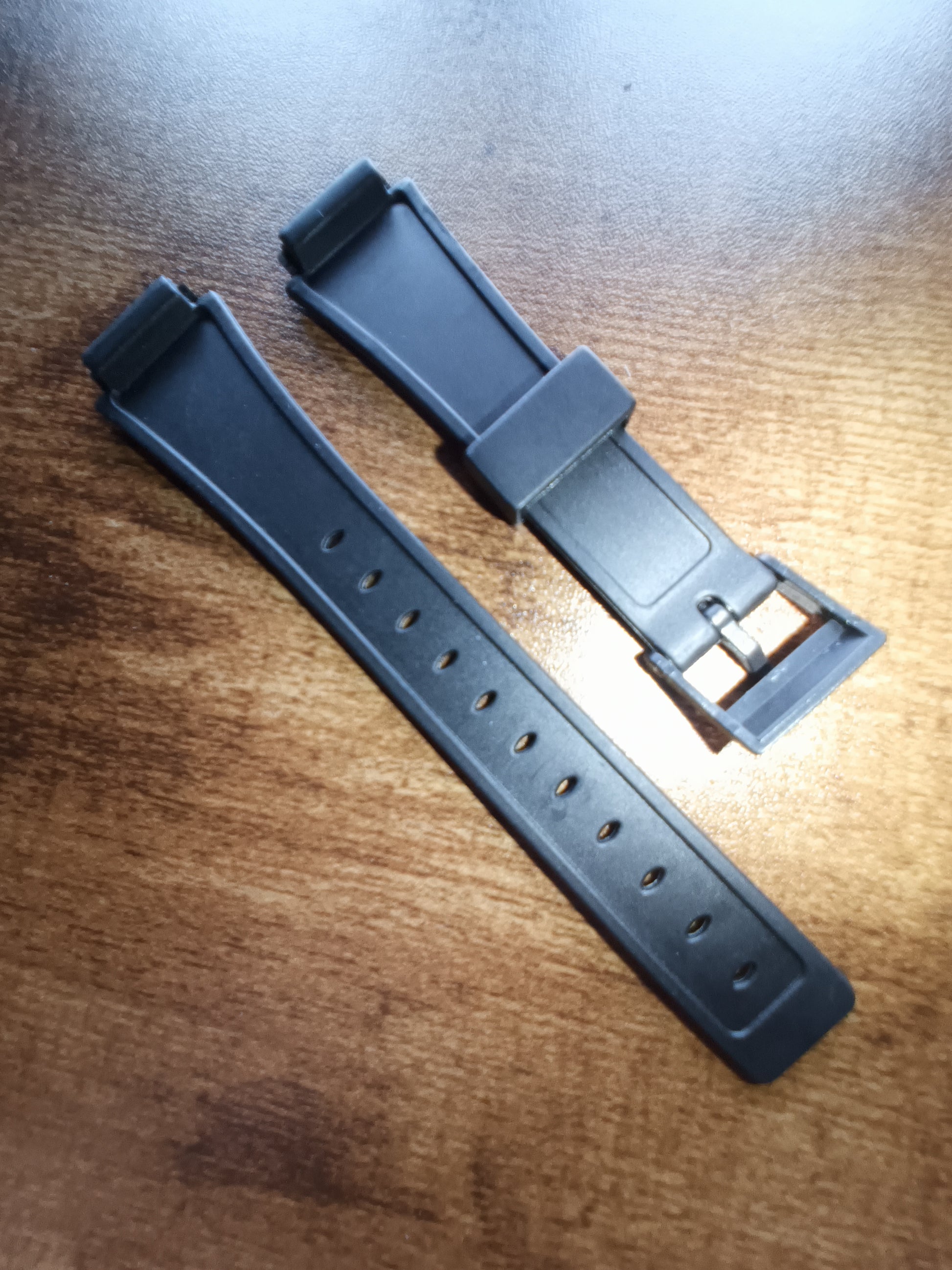Replacement strap for Casio F-91 (Black)