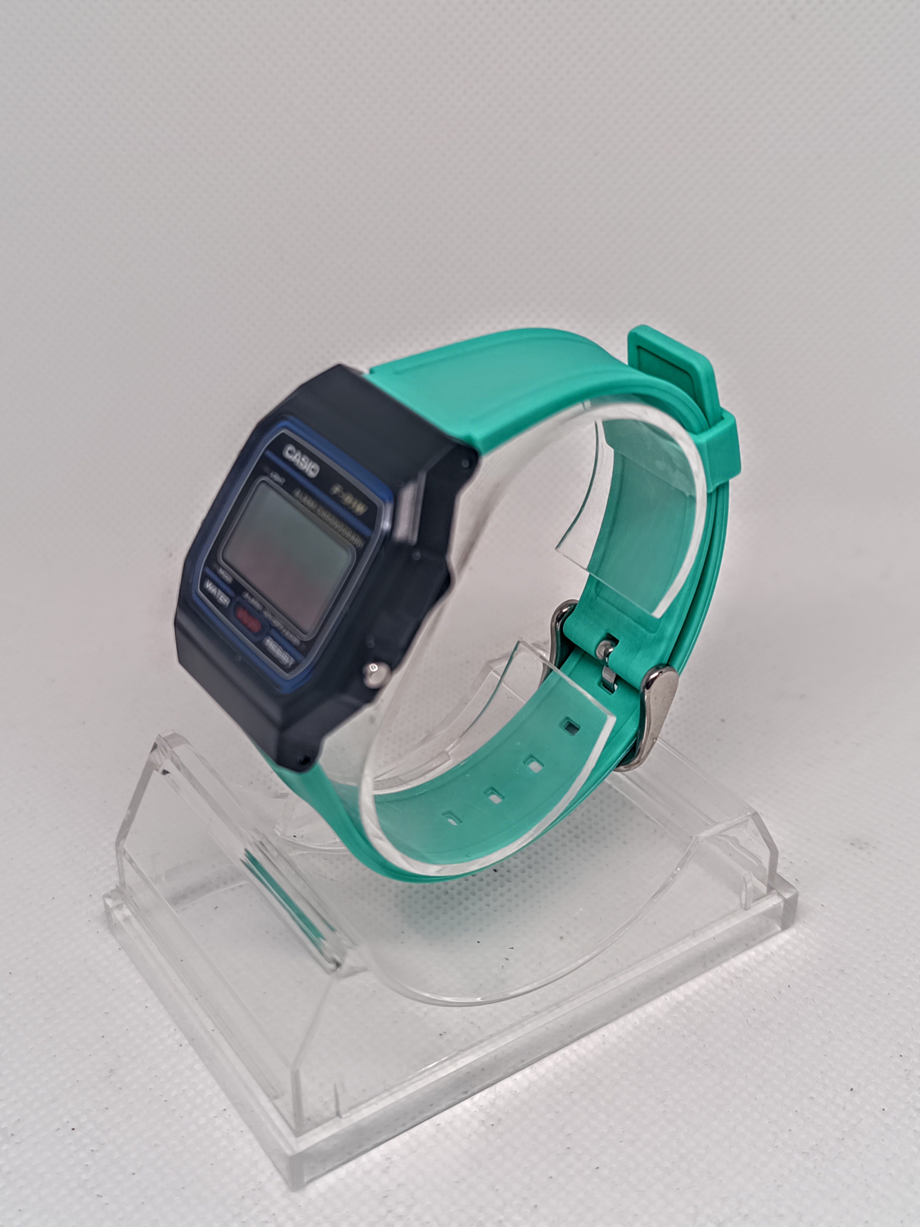 Casio F-91W Teal Mod