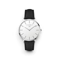 Chronos classic quartz watch black/silver