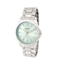Henley Mens Classic Round Case Dial Silver Plated Bracelet Watch H04003