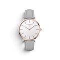 Chronos classic quartz watch grey/gold