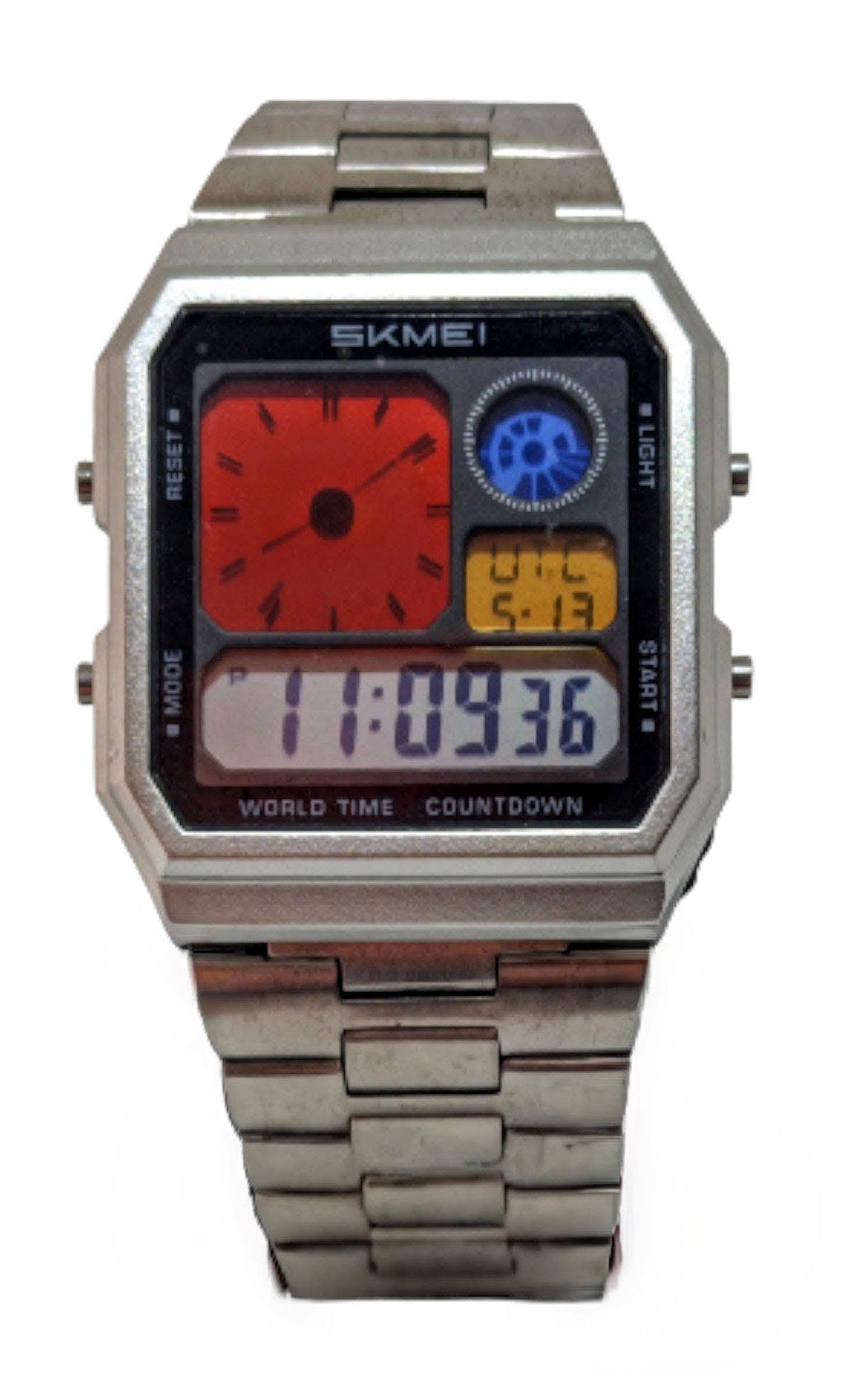 Skmie 2353 mens watch sliver with primary screen mod