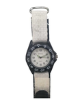 Imperial mens White Mid Dial with Velcro Strap Easy Fasten Watch IMP428W