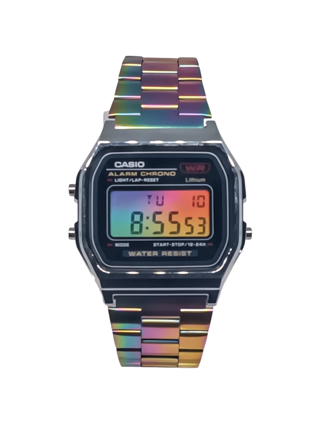 Casio A159WA Oil Slick Mod